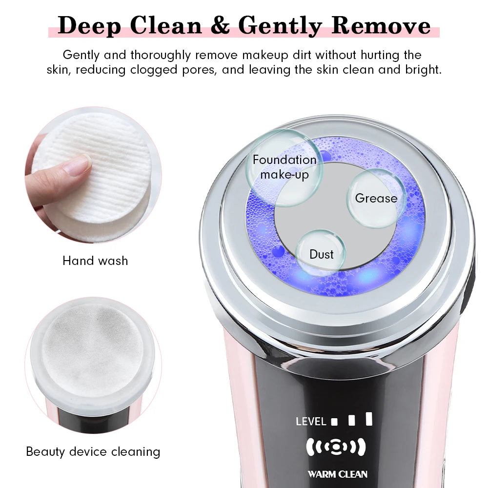 Reveal your most radiant skin yet with the Halicare  Sonic Facial Brush. This powerful yet gentle cleansing tool uses advanced sonic vibration technology to lift away dirt, oil, and makeup   leaving your skin fresh, smooth, a